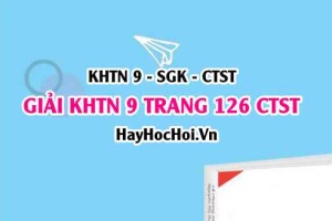 Giải KHTN 9 trang 126 Chân trời sáng tạo SGK